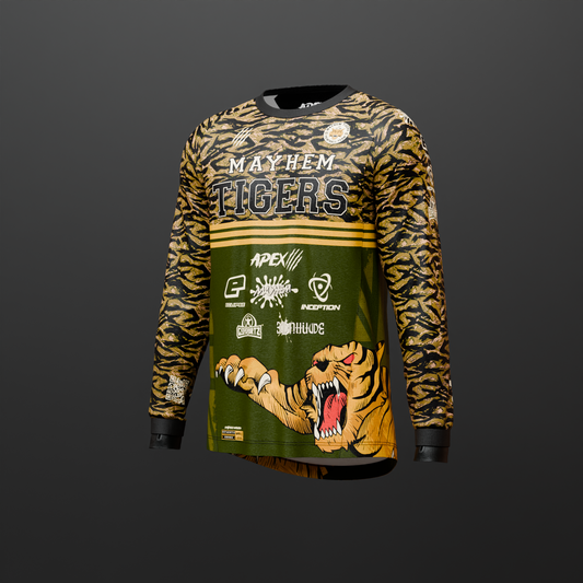 MAYHEM TIGERS 2024 GOLD TEAM JERSEY - UK EDITION
