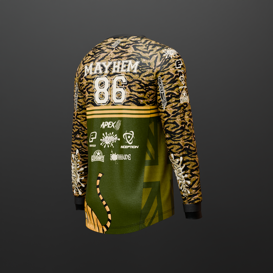 MAYHEM TIGERS 2024 GOLD TEAM JERSEY - UK EDITION