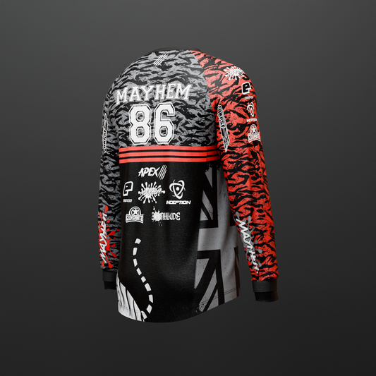 MAYHEM TIGERS 2024 RED TEAM JERSEY - UK EDITION