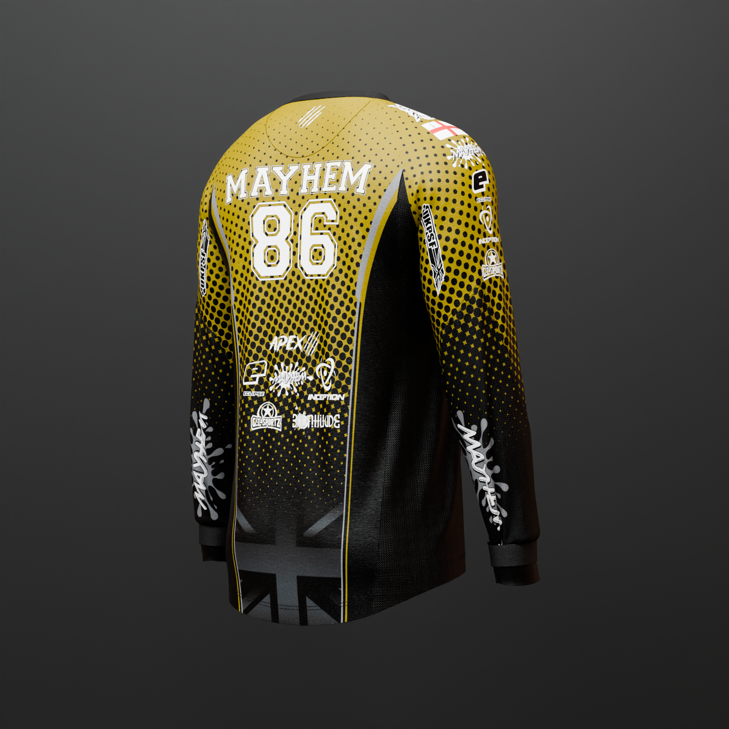 MAYHEM TIGERS 2024 NXL WORLD CUP TEAM JERSEY