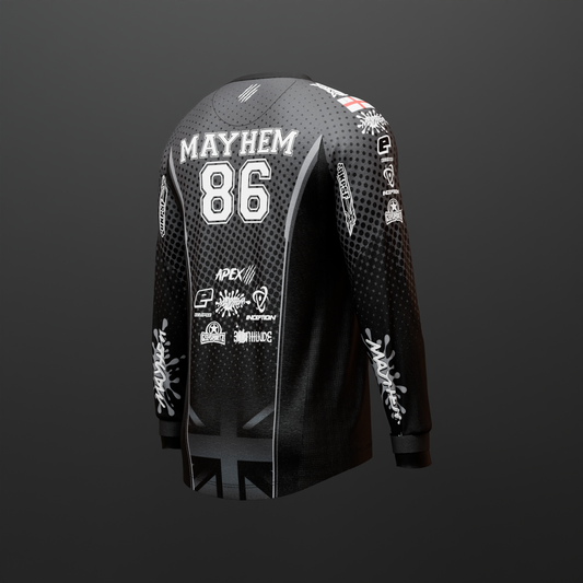 MAYHEM TIGERS 2025 NXL SEMI-PRO TEAM JERSEY BLACK