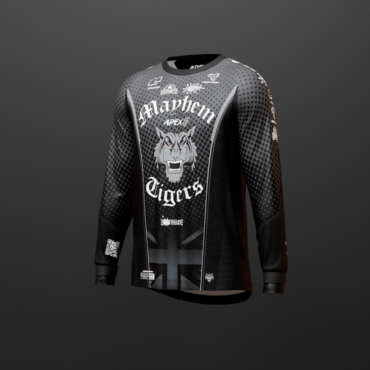 MAYHEM TIGERS 2025 NXL SEMI-PRO TEAM JERSEY BLACK