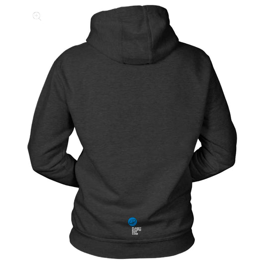 PLANET ECLIPSE SPLIT HOODY CHARCOAL