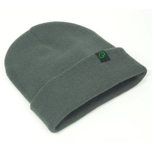 PLANET ECLIPSE TAB ROLL BEANIE GRAPHITE