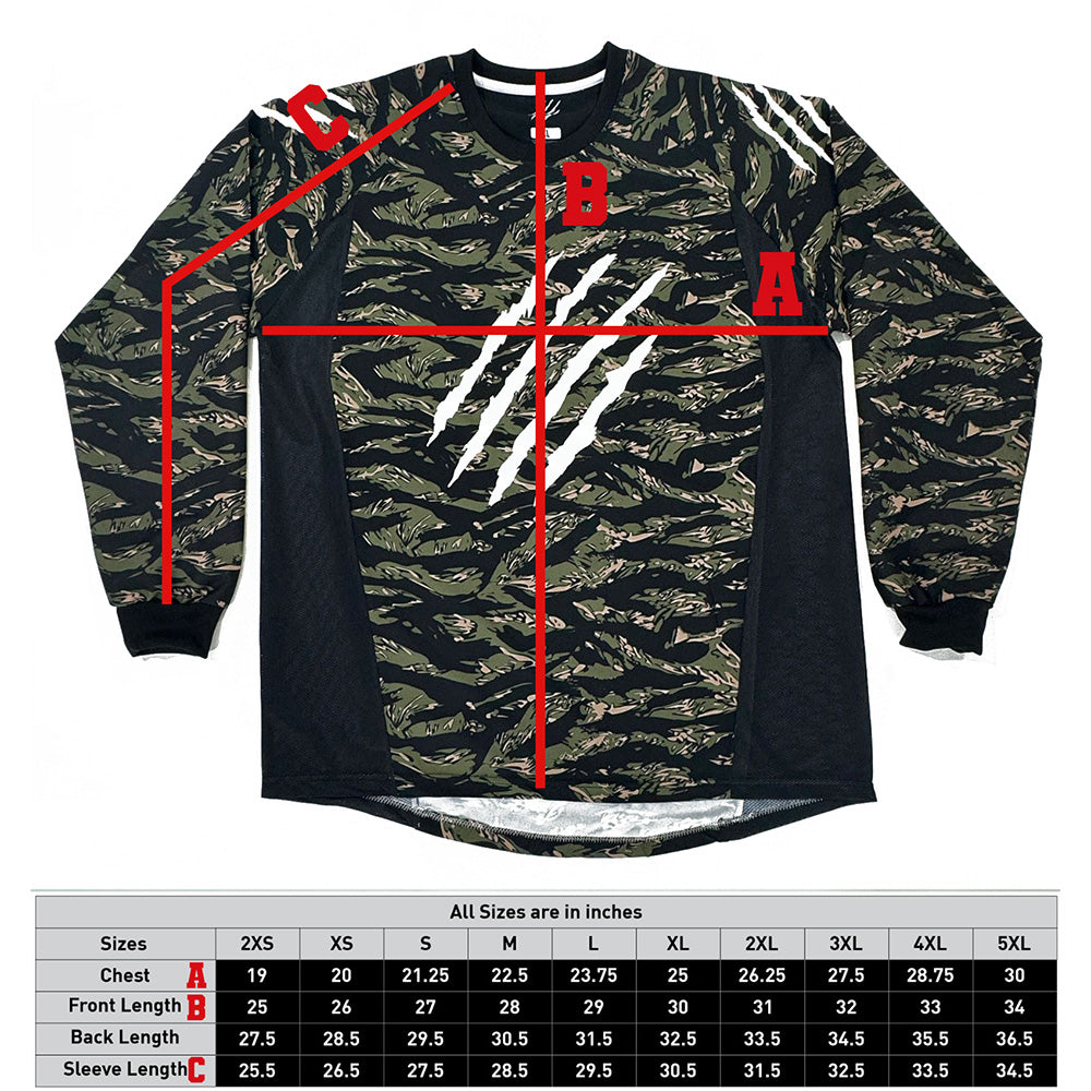MAYHEM TIGERS 2024 RED TEAM JERSEY - UK EDITION