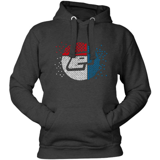 PLANET ECLIPSE SPLIT HOODY CHARCOAL