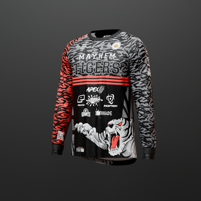 MAYHEM TIGERS 2024 RED TEAM JERSEY - UK EDITION