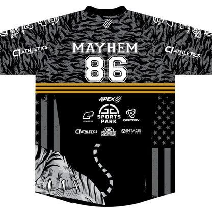 MAYHEM TIGERS 2024 BLACK TEAM JERSEY - US EDITION