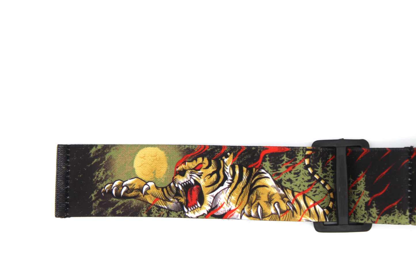 TIGER 2024 GOGGLE STRAP - BLACK