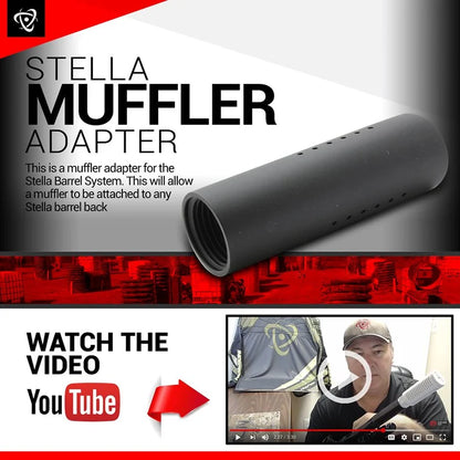 STELLA BARREL ADAPTER AND MUFFLER