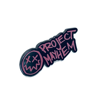 PROJECT MAYHEM ENAMEL PIN BADGE