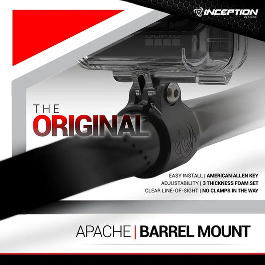 APACHE BARREL MOUNT FOR GOPRO CAMERAS