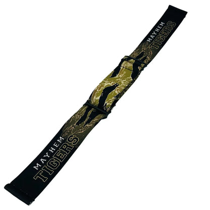 MAYHEM TIGERS TEAM GOGGLE STRAP - GREEN TIGERSTRIPE