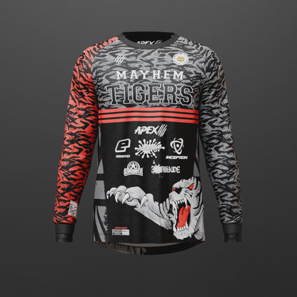 MAYHEM TIGERS 2024 RED TEAM JERSEY - UK EDITION